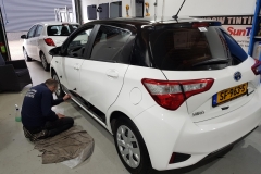 Biton wrappen en ramen blinderen Toyota