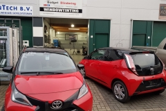 Biton wrappen en ramen blinderen Toyota