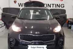 Ramen blinderen Kia Sportage